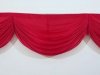 1Pc Red Wine 3M Tassel Swag Drape Stage Wedding Background 1Pc Red Wine 3M Tassel Swag Drape Stage Wedding Background