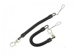 12Pcs Keychain Elastic Spiral Spring Strap Lanyard Key Ring 12Pcs Keychain Elastic Spiral Spring Strap Lanyard Key Ring