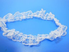 45 Yards White Lace Lacemaking Craft Trim 2cm Wide ac-ft26