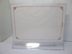 10X Acrylic Desk Price /Menu Card Display Holder A4 Size