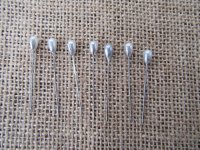 24Packets X 50Pcs Pearl Diamante Pin Wedding Bouquet Corsage Flo