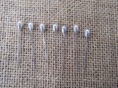 24Packets X 50Pcs Pearl Diamante Pin Wedding Bouquet Corsage Flo