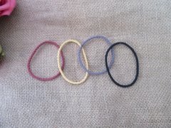 1Pc Thin Simple Elastic Hair Ties Hair Band Hair Rubber Band