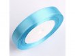 10Rolls X 25Yards Blue Satin Ribbon 18mm