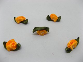 500pcs Golden Yellow Craft Stain Flowers Embellishments