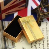 24 Jewellery Gift Box for Necklaces & Rings 8x5cm Golden Color