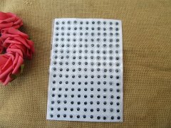 2Sheets x 176Pcs Black Joggle Eyes/Movable Eyes 10mm 2Sheets x 176Pcs Black Joggle Eyes/Movable Eyes 10mm