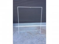 1X White Square Wedding Arch Backdrop Stand Party Background Sup