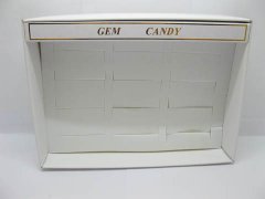 10X White Bracelets Display Cases - 12 Compartment