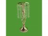 1Set Crystal Table Chandelier Candlestick Wedding Flower Vase