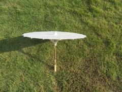 10X New Plain White Paper Parasol Umbrellas 56cm Dia 40cm long 10X New Plain White Paper Parasol Umbrellas 56cm Dia 40cm long