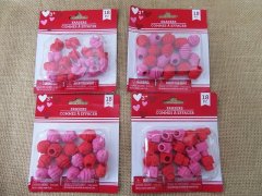 6Sheets x 18Pcs Eraser Caps Top Pencil Eraser Robot Cupcake Unic