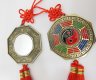 10Pcs Fengshui Bagua 12 Zodiac Mirror Oriental Hanging 72mm