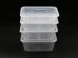 50 Disposable Take Away Food Box Container Bento Lunch Box 450ML