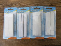 12Sheets White Sewing Elastic Stretch Tape Trim Sewing Craft cf- 12Sheets White Sewing Elastic Stretch Tape Trim Sewing Craft cf-
