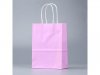 48 Bulk Kraft Paper Gift Carry Shopping Bag 27x21x11cm Pink 48 Bulk Kraft Paper Gift Carry Shopping Bag 27x21x11cm Pink
