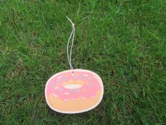 6Packs x 2Pcs Hanging Scented Donut Car Air Freshener Fresh