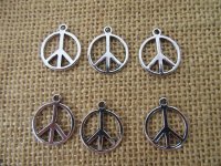 100Pcs New Peace Symbol Beads Charms Pendants Jewellery Findings 100Pcs New Peace Symbol Beads Charms Pendants Jewellery Findings