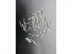 3000 Nickel plated spacer beads 2X10mm