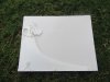 1Pc (48Pages) New White Wedding Guest Register Book - Bride & Gr