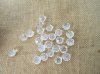 100Pcs Clear Rondelle Faceted Crystal Beads 14mm