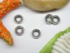 100pcs Metal Circle Beads Yw-ac-mb91