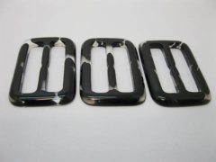 98Pcs Black Buckles 38mm Wedding Favor