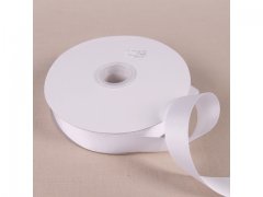 1Roll X 100Yards White Grosgrain Ribbon 25mm 1Roll X 100Yards White Grosgrain Ribbon 25mm