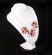 1X White Necklace Jewellery Display Bust 24cm High