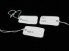 1000 Price Tags /Labels Tie-on White String ot52 1000 Price Tags /Labels Tie-on White String ot52