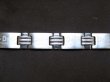 (image for) 1X Polish Mens Stainless Steel Bracelet :ADIDAS"