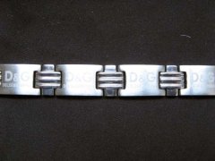 (image for) 1X Polish Mens Stainless Steel Bracelet :ADIDAS"