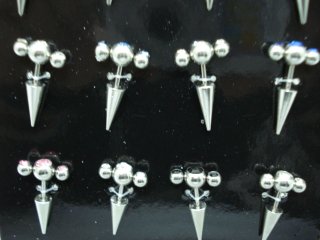 12 Spike Horseshoe Body Piercing Jewelry