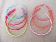 1Pc DIY Waved Headbands Hair Clips Hair Hoop 10MM New (image for) 1Pc DIY Waved Headbands Hair Clips Hair Hoop 10MM New