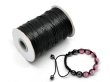(image for) 1Roll X 100yds Black Waxed Jewellery Twine Beading Cord
