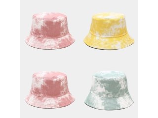 2Pcs Bucket Hat Summer Hat Fisherman Cap Randomly Design (image for) 2Pcs Bucket Hat Summer Hat Fisherman Cap Randomly Design