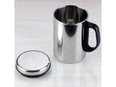 (image for) 10Pcs Stainless Steel Cup 275ml with Lid