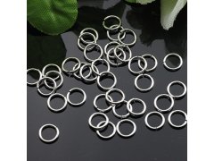 (image for) 1500 Silver Jewelry Jump Ring Jumprings 8mm Finding