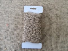 5Rolls x 50m Burlap Rope Hemp Cord Thread Jute String Roll 2mm 5Rolls x 50m Burlap Rope Hemp Cord Thread Jute String Roll 2mm