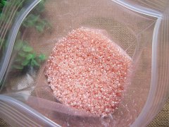 (image for) 450g Peach Tube Glass Bugle Seed Beads 2mm