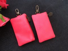 12Pcs Leather Credit Card Holder Coin Bag Pocket Purse w/Keyring 12Pcs Leather Credit Card Holder Coin Bag Pocket Purse w/Keyring