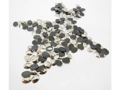 (image for) 12000 Oval Flat Back Diamontes Rhinestones 8x6mm