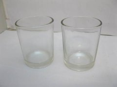 (image for) 160Pcs Transparent Glass Tea Light Holder Wedding Favor