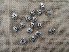 200Pcs Metal Flower Spacer Beads Jewellery Finding 200Pcs Metal Flower Spacer Beads Jewellery Finding