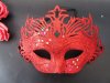 12Pcs Shiny Powder Dress-up Masks Party Favor Mixed Color