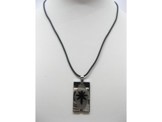 (image for) 5X Men's Necklaces with Stainless Steel Pendants ne-m66