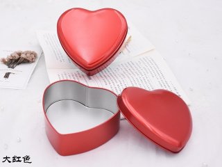 12Pcs Red Heart Boxes Storage Case Jewellery Wedding Gift Box