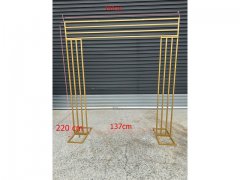 1X Golden Heavy Duty Large Square Wedding Arch Backdrop 1X Golden Heavy Duty Large Square Wedding Arch Backdrop