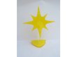 1X Yellow FIREWORK Earring Display Stand Holds 8prs (image for) 1X Yellow FIREWORK Earring Display Stand Holds 8prs