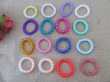 (image for) 1Pc Telephone Wire Cord Scrunchies Rope Hair Elastic 5-6cm Dia